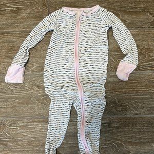 Little Sleepies - Pink Polka Dots (6-12 mo)